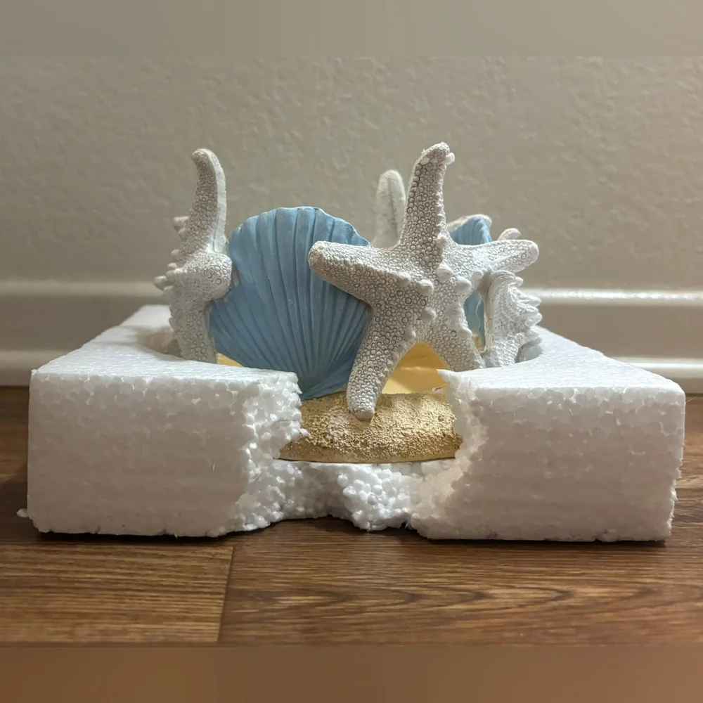 YANKEE CANDLE Beach Theme Candle Holder NEW! - Picture 15 of 17